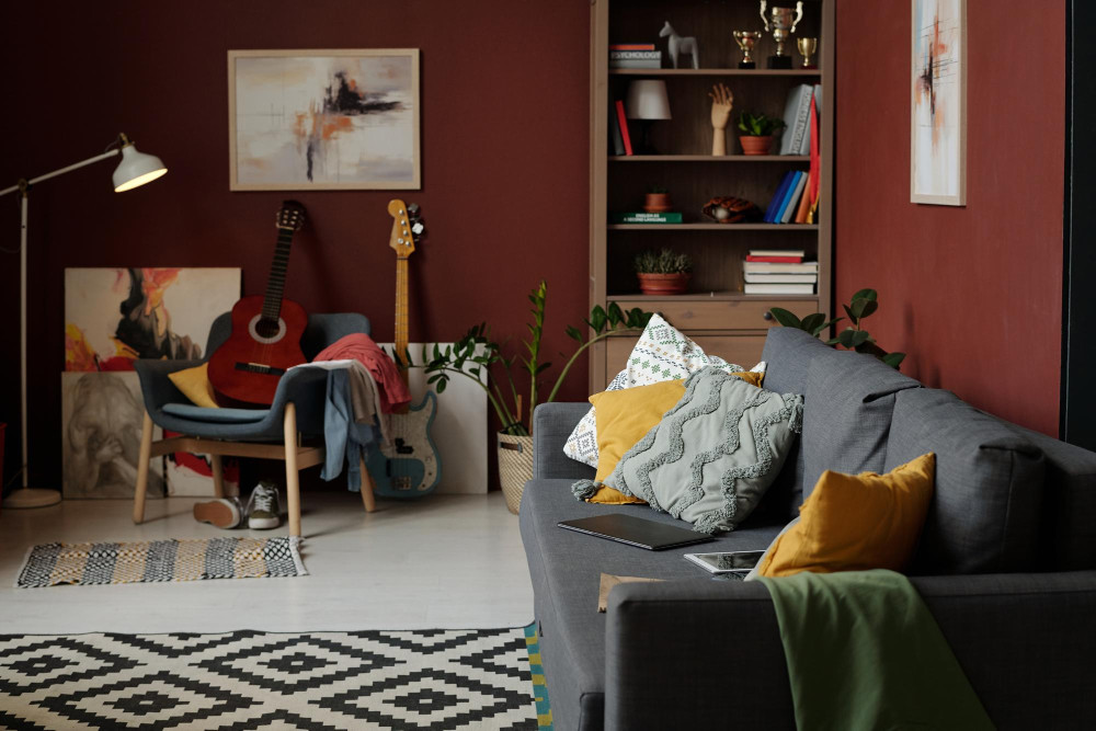 Original room before visualization